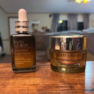 Estee Lauder Skincare Duo in Brown and Gold
